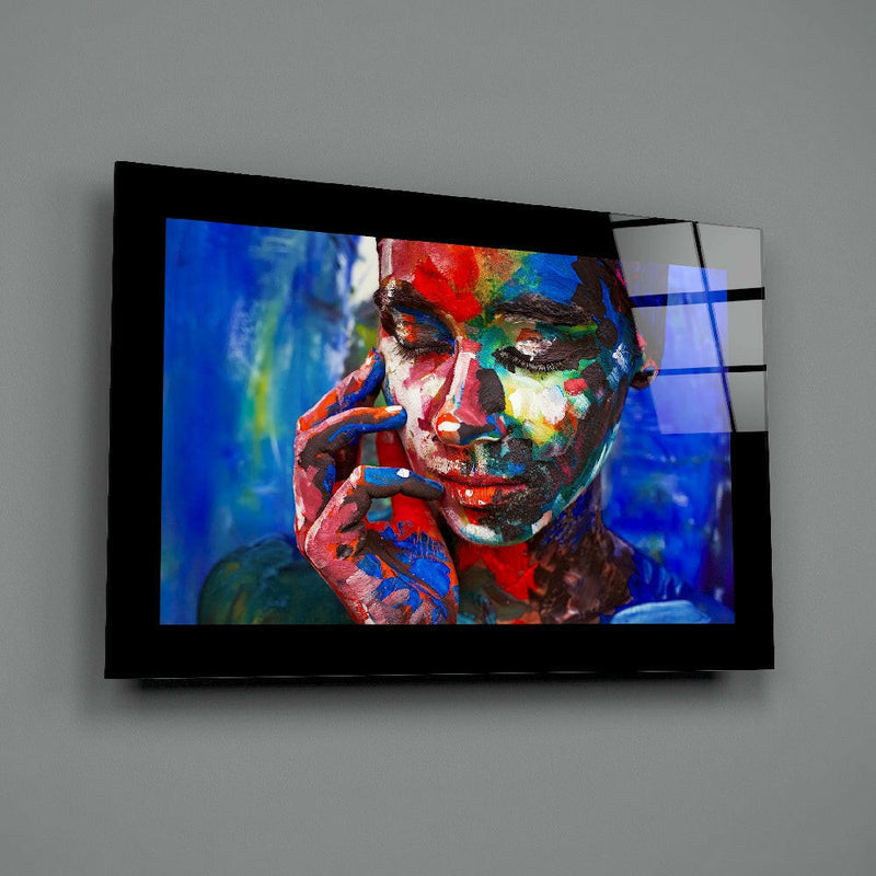 Deep Solitude Glass Wall Art