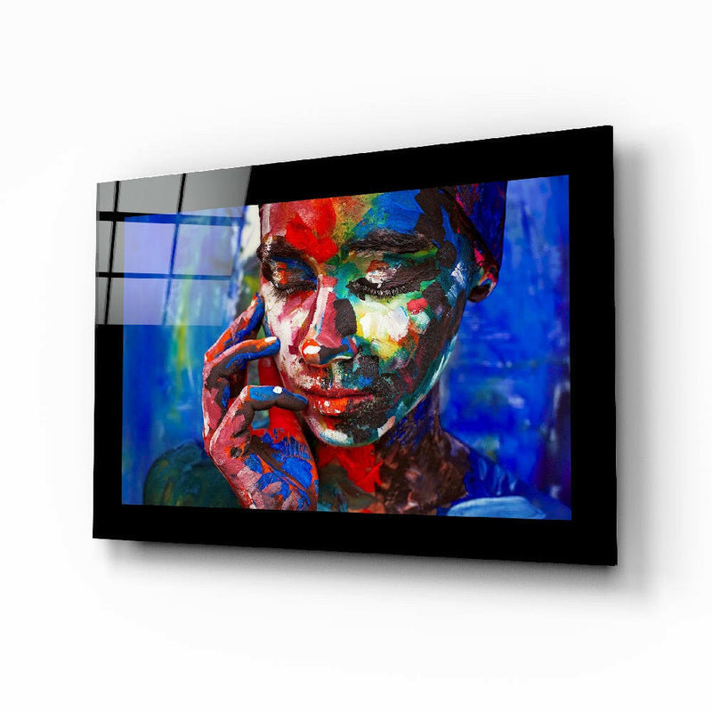 Deep Solitude Glass Wall Art
