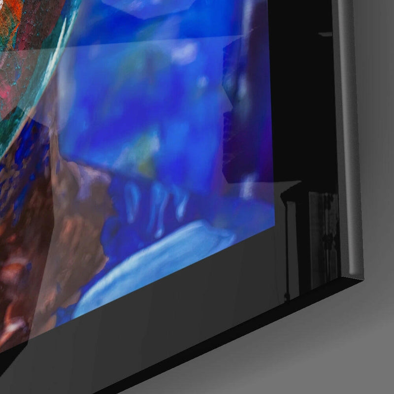 Deep Solitude Glass Wall Art