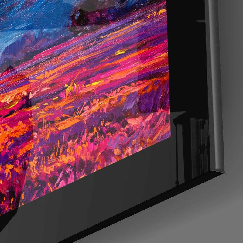 Mill Glass Wall Art in the Field