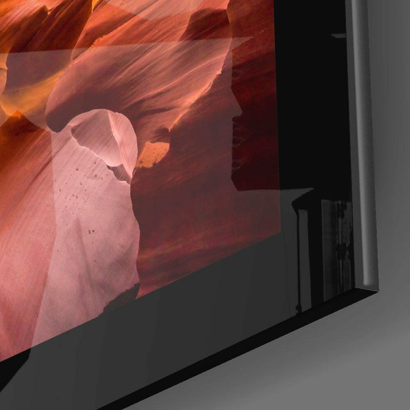 Grand Canyon Rift Glass Wall Art