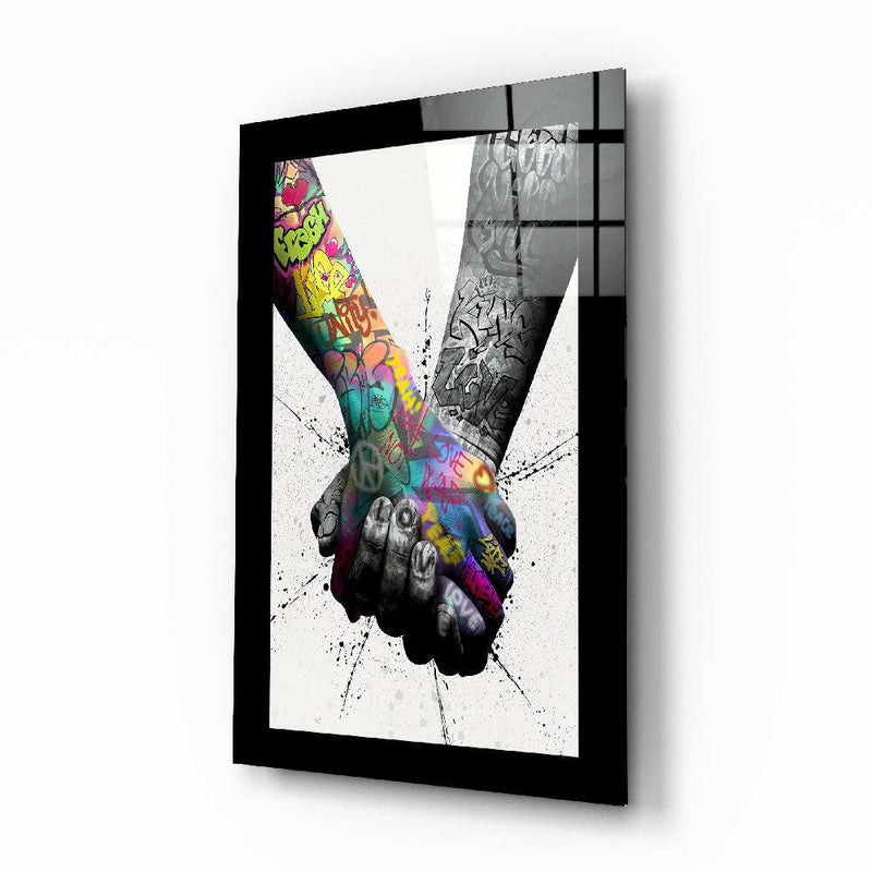 Meeting Glass Wall Art