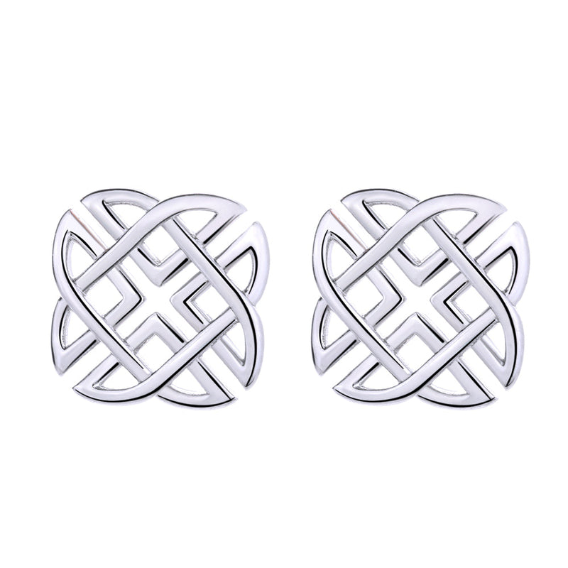 Sterling Silver Celtic Stud Earrings