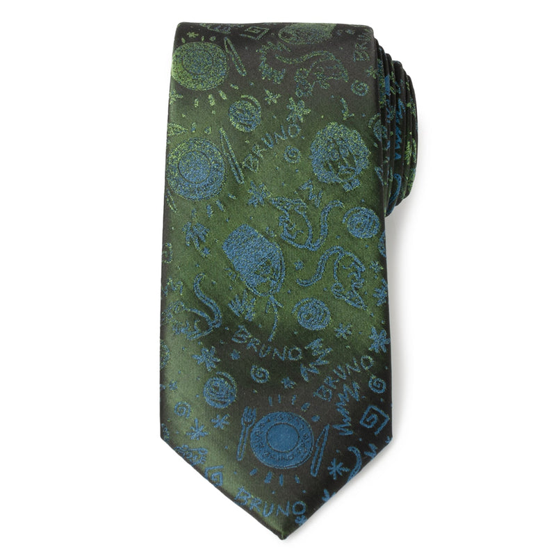 Disney Encanto Bruno Multi Black Men's Tie
