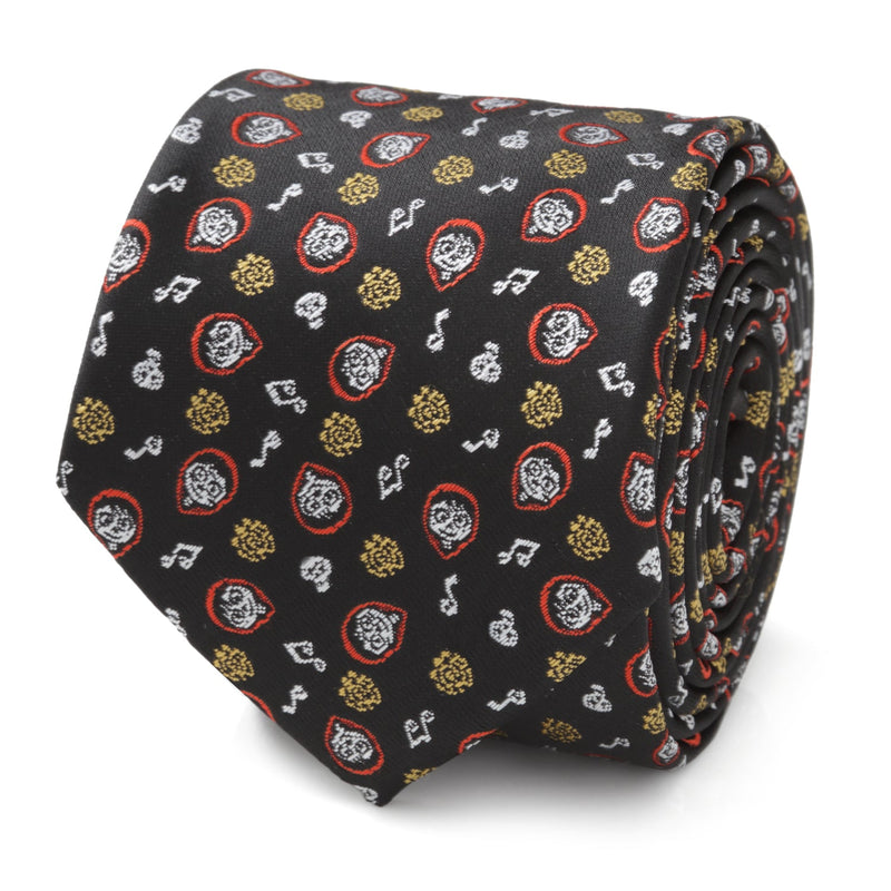 Disney Pixar Coco Black Men's Tie