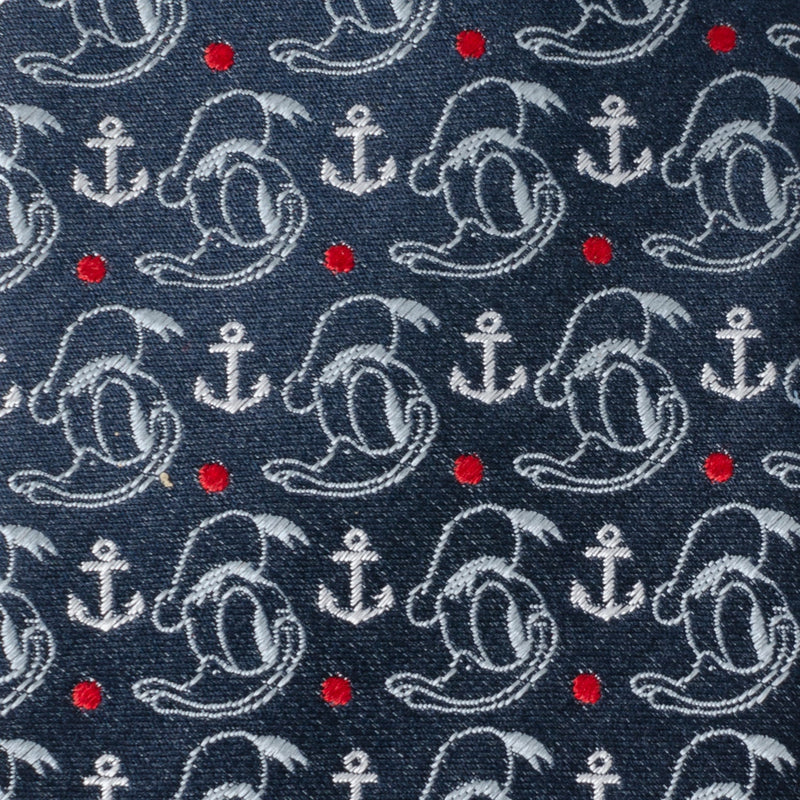 Disney Donald Duck Anchor Navy Blue Men's Tie
