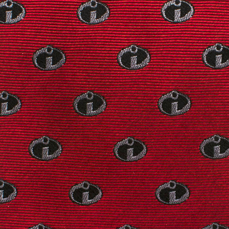 Disney Pixar The Incredibles Logo Red Men's Tie