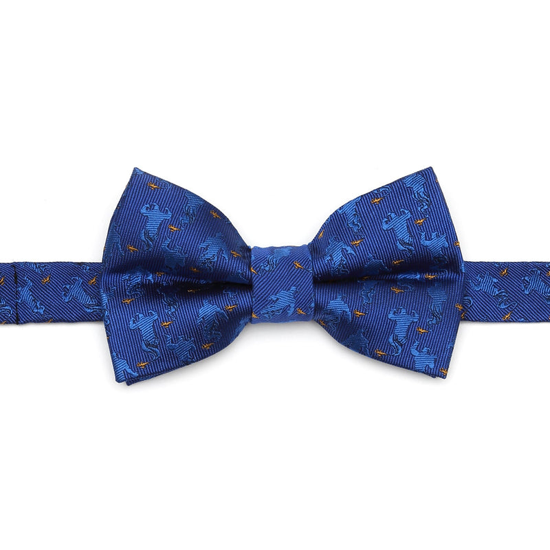 Disney Aladdin Genie Scattered Blue Big Boys' Bow Tie
