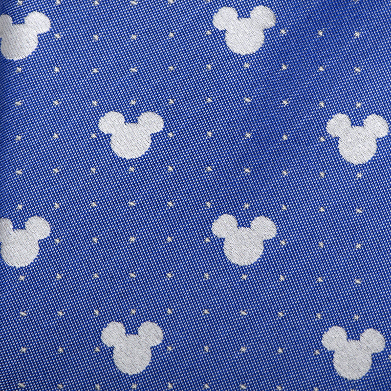 Disney Mickey Mouse Blue Pin Dot Men's Tie