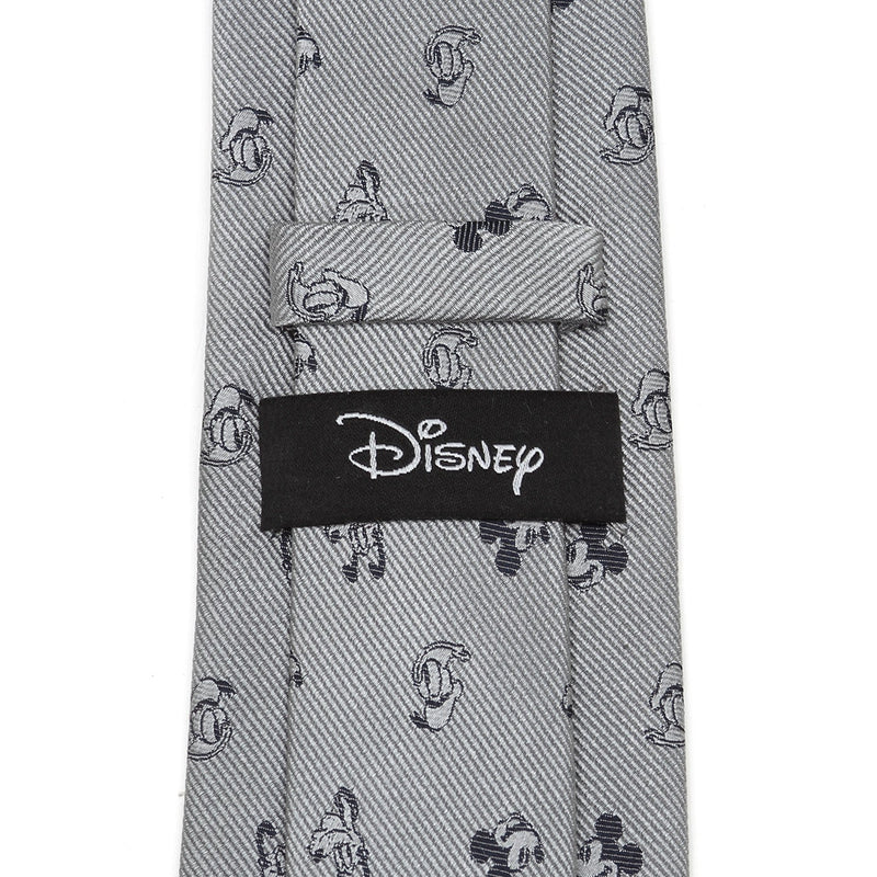 Disney Mickey and Friends Gray Men's Tie
