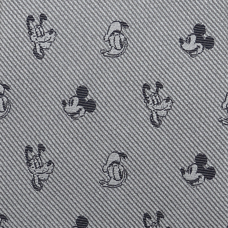 Disney Mickey and Friends Gray Men's Tie