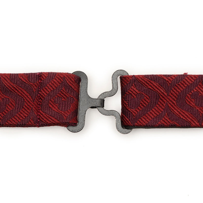 Disney Mickey Mouse Holiday Maroon Bow Tie