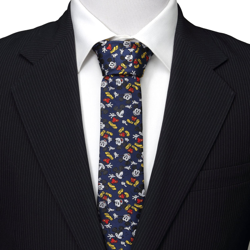 Disney Mickey Mouse Action Navy Men's Tie