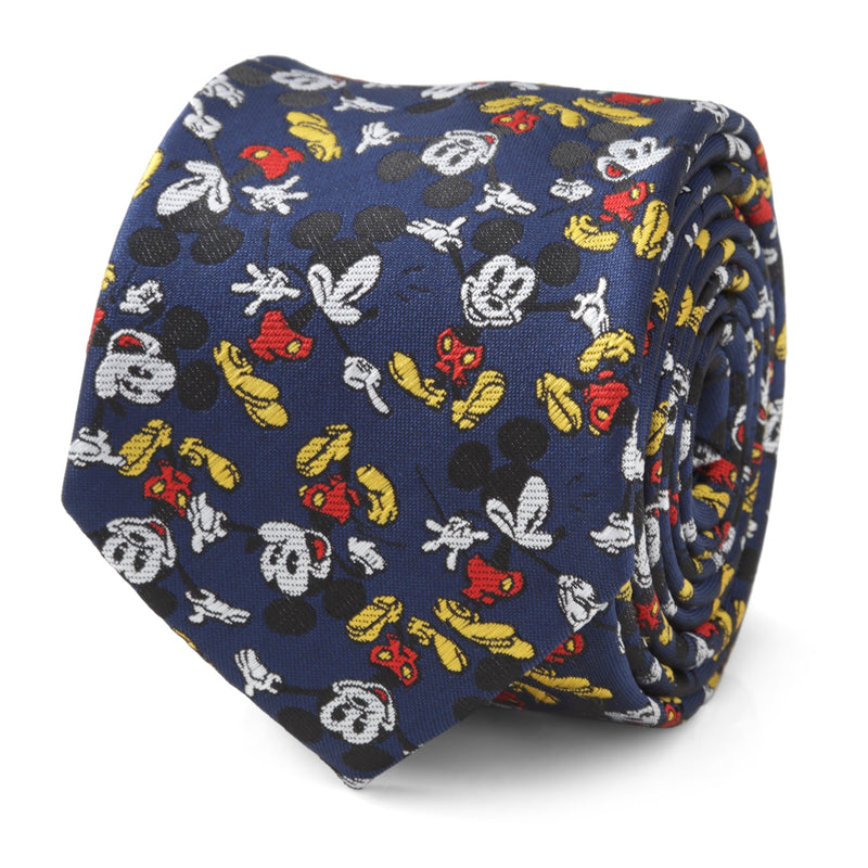 Disney Mickey Mouse Action Navy Men's Tie