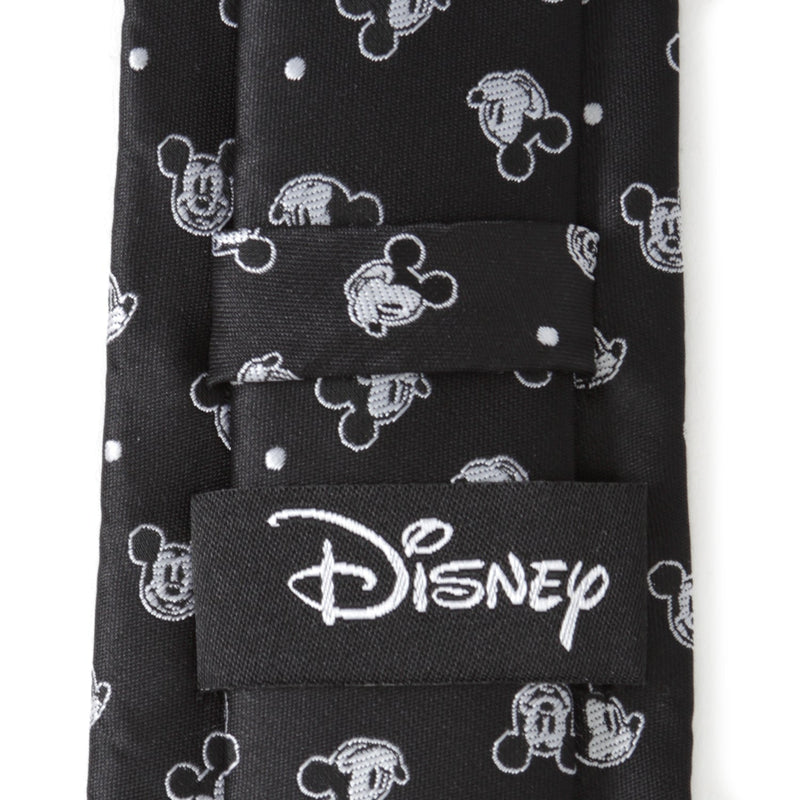 Disney Mickey Mouse Black Dot Men's Tie