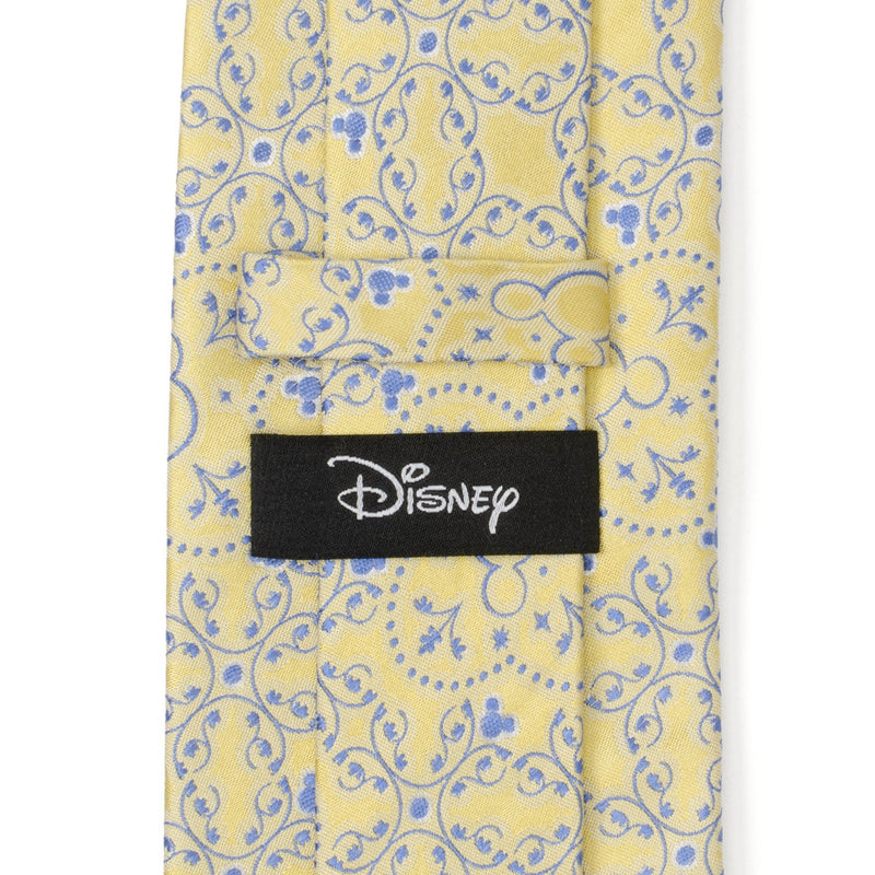 Disney Mickey Mouse Yellow Multi Men's Tie