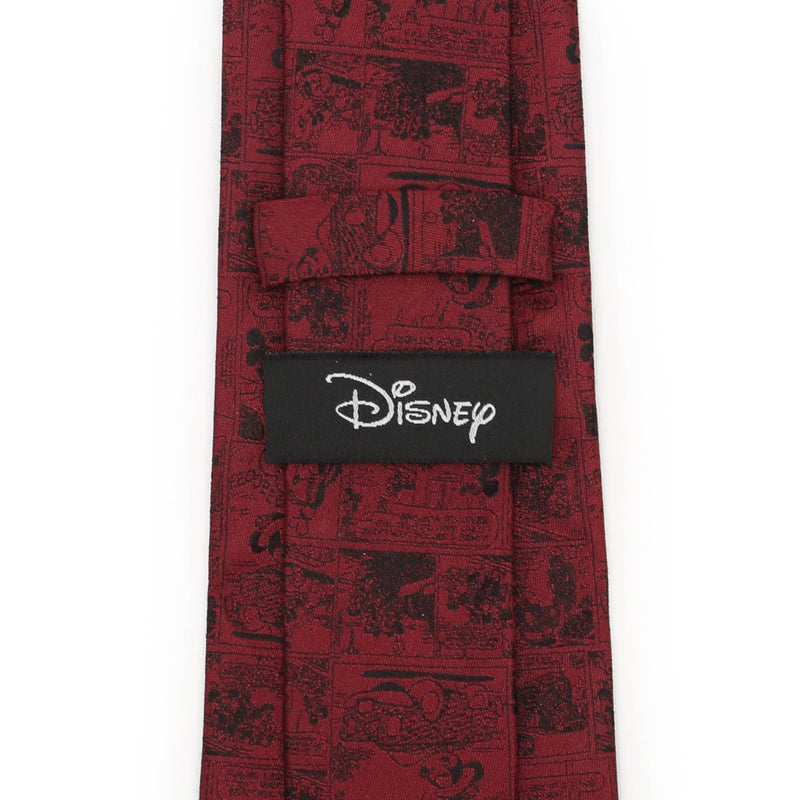 Disney Mickey Mouse Comic Red Men's Tie