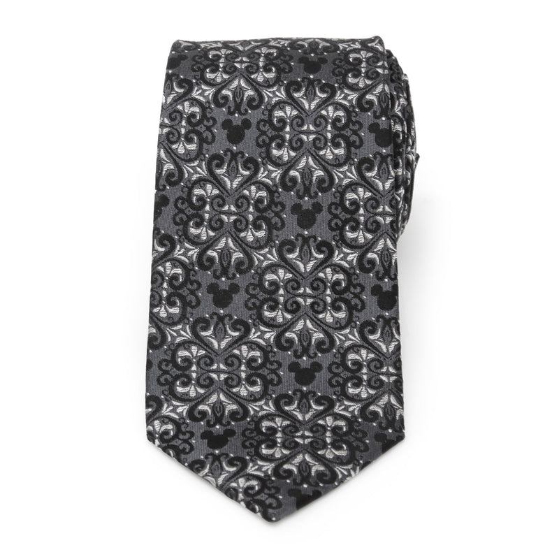 Disney Mickey Mouse Damask Tile Men's Tie
