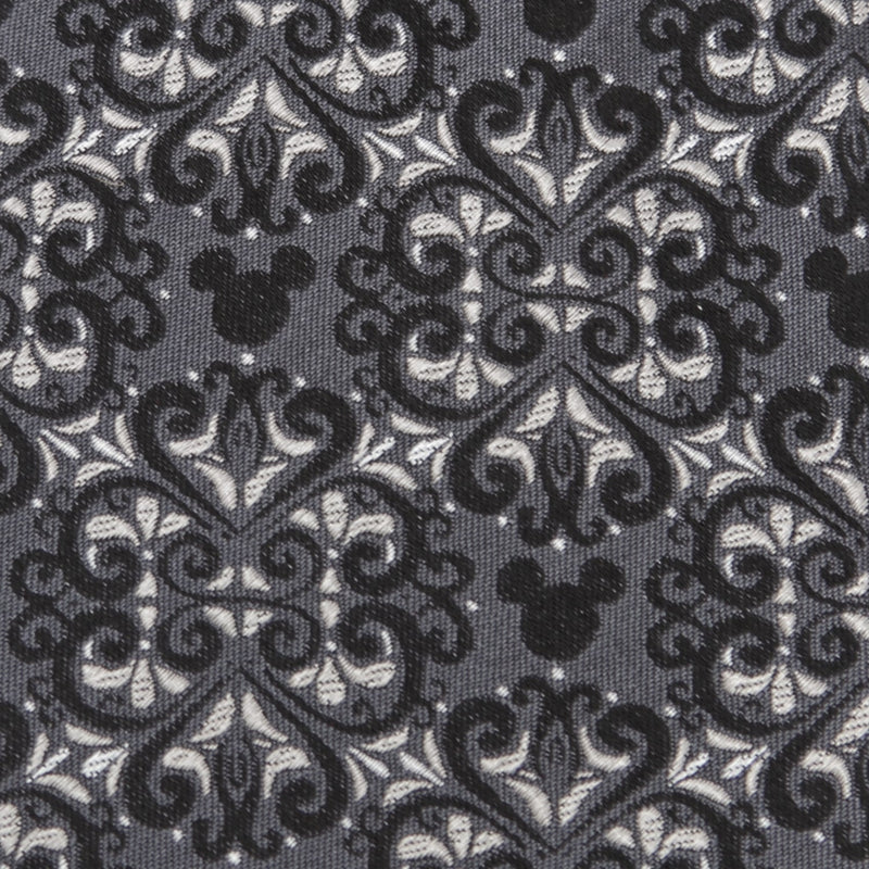 Disney Mickey Mouse Damask Tile Men's Tie
