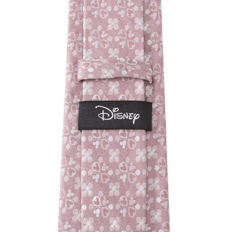 Disney Mickey Mouse Silhouette Blossom Pink Men's Tie