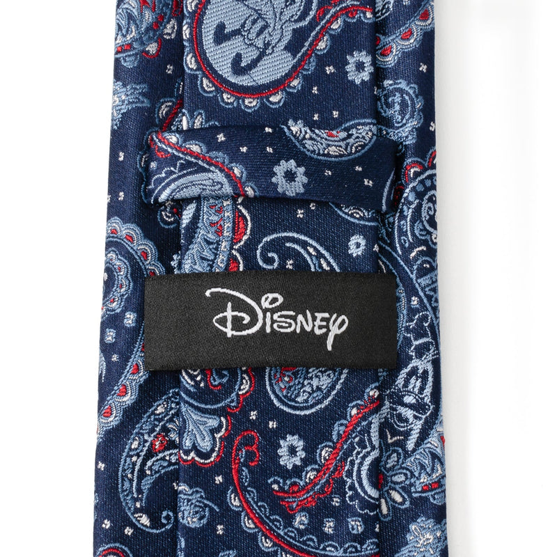 Disney Mickey and Friends Paisley Blue Multi Men's Tie
