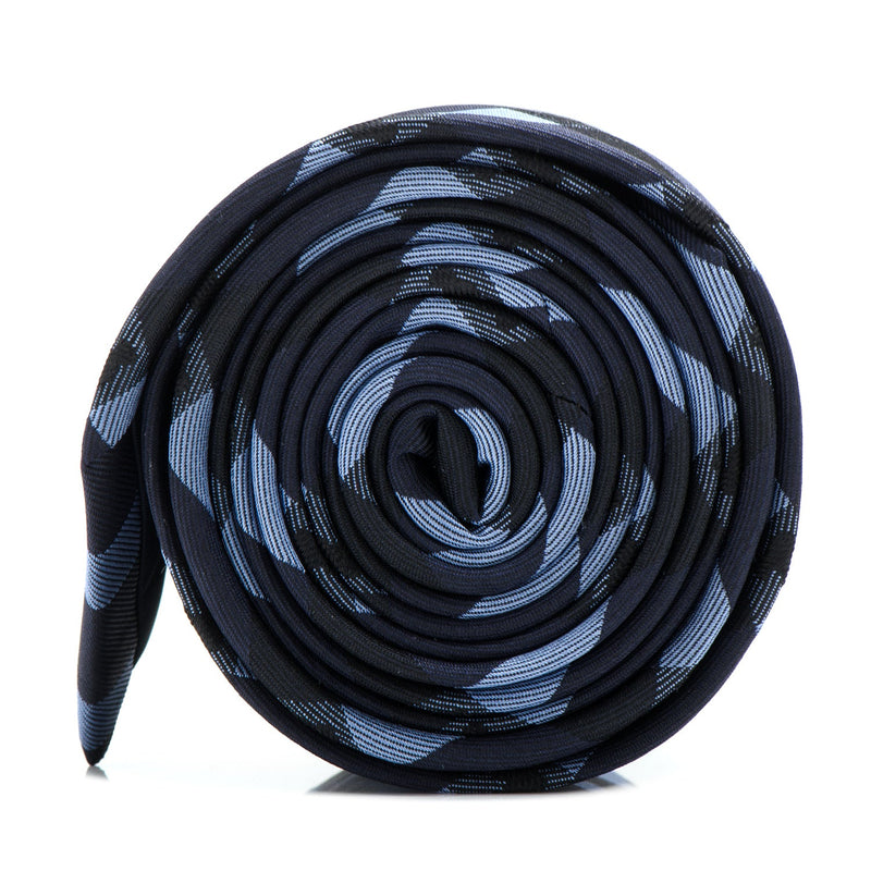 Disney Mickey Mouse Blue Plaid  Tie