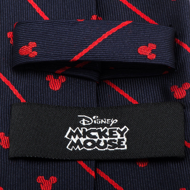 Disney Mickey Mouse Navy Pinstripe Tie