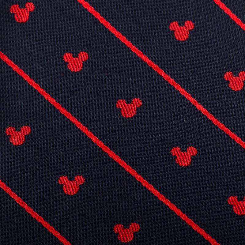Disney Mickey Mouse Navy Pinstripe Tie