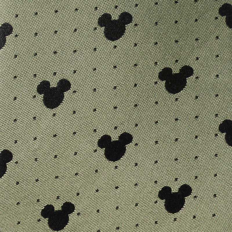 Disney Mickey Mouse Silhouette Dot Green Men's Tie