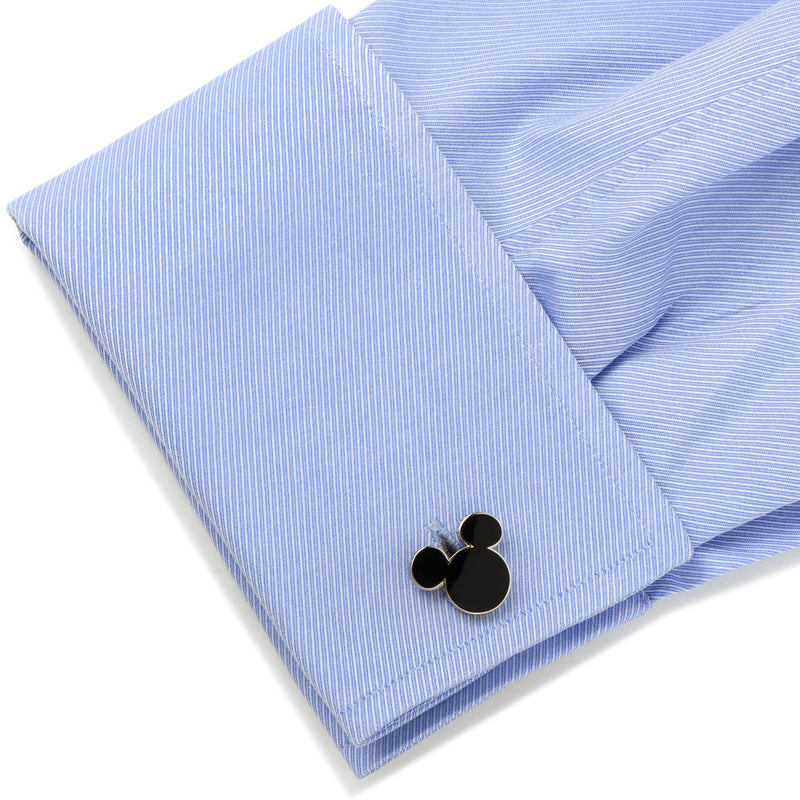 Disney Mickey Mouse Silhouette Cufflinks and Tie Bar Gift Set