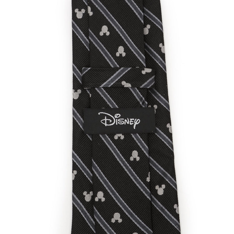 Disney Mickey Mouse Stripe Black Men's Tie