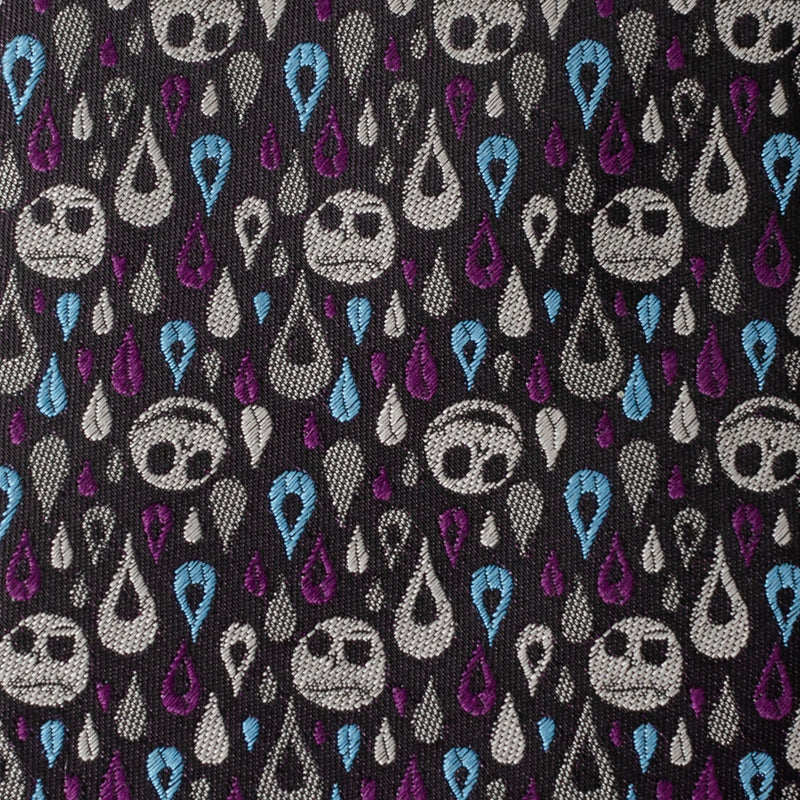 Disney The Nightmare Before Christmas Jack Skellington Patterned Men's Tie