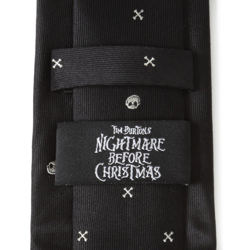 Disney The Nightmare Before Christmas Jack Skellington Black Men's Tie
