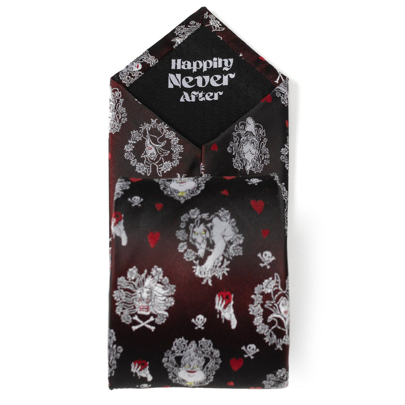 Disney Villains 'Happily Never After' Black Men's Tie