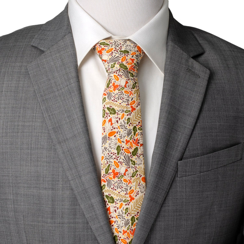 Disney Winnie the Pooh Tan Patterned Men's Tie