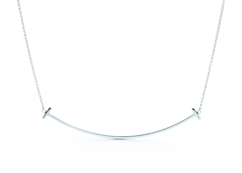 Sterling Silver Smile 20" Pendant Necklace