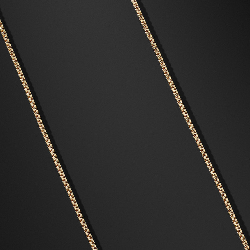 Amy and Annette 14K Gold 16-24" inch Box Chains