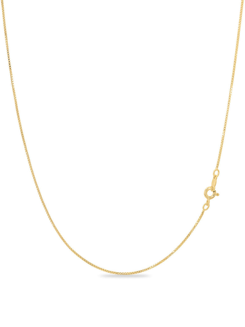Amy and Annette 14K Gold 16-24" inch Box Chains