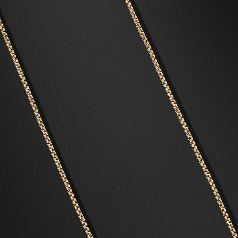 Amy and Annette 14K Gold 16-24" inch Box Chains