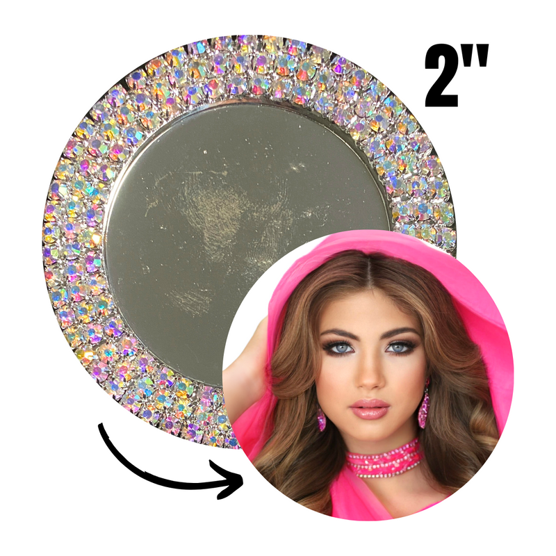 Deluxe 2" Interchangeable Custom Magnetic Button