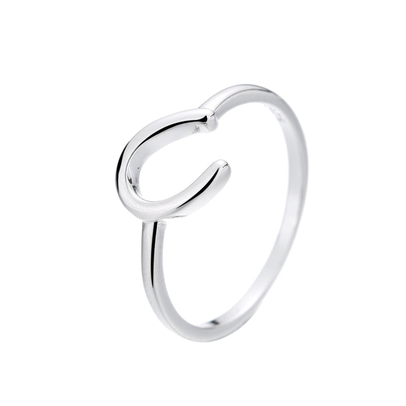 Sterling Silver Horseshoe Ring