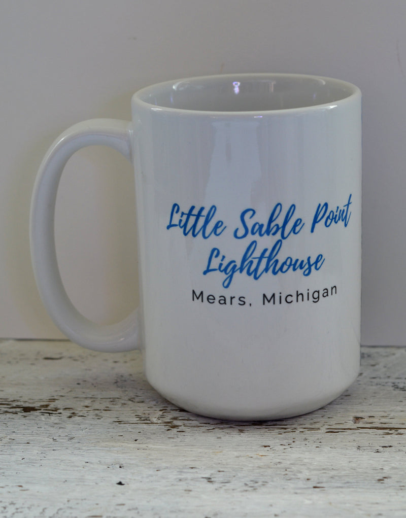 Drinkware - Little Sable Point Lighthouse Mears Michigan.