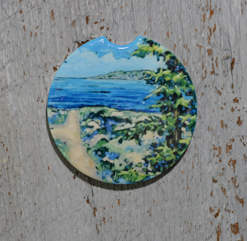 Car Coaster:  Summer Vacation. Artist Christi Dreese
