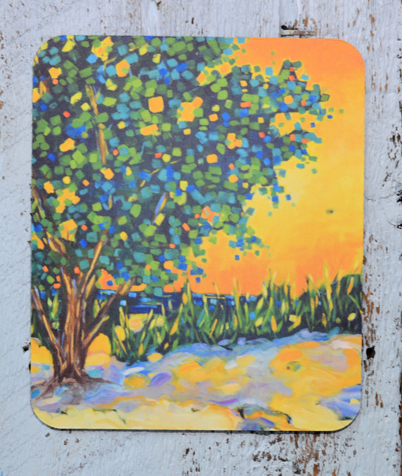 Mousepad: Golden Hour, Beach Sunset.