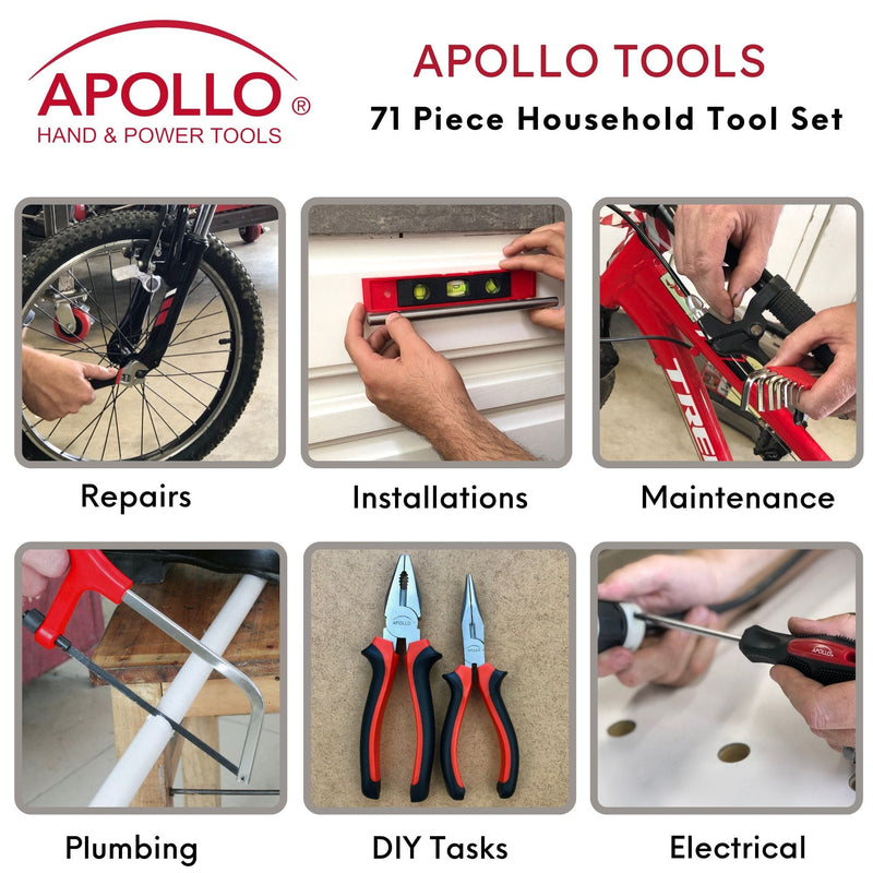 71 Piece Household Tool Kit - DT0204