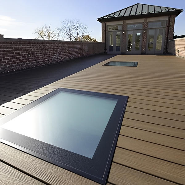 DXW Walkable Flat Roof Skylight - Triple Glazed - All Sizes