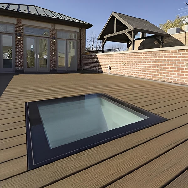 DXW Walkable Flat Roof Skylight - Triple Glazed - All Sizes
