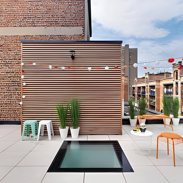 DXW Walkable Flat Roof Skylight - Triple Glazed - All Sizes