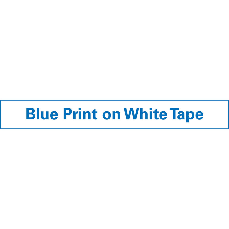 DYMO D1 High-Performance Polyester Removable Label Tape, 0.5" x 23 ft, Blue on White