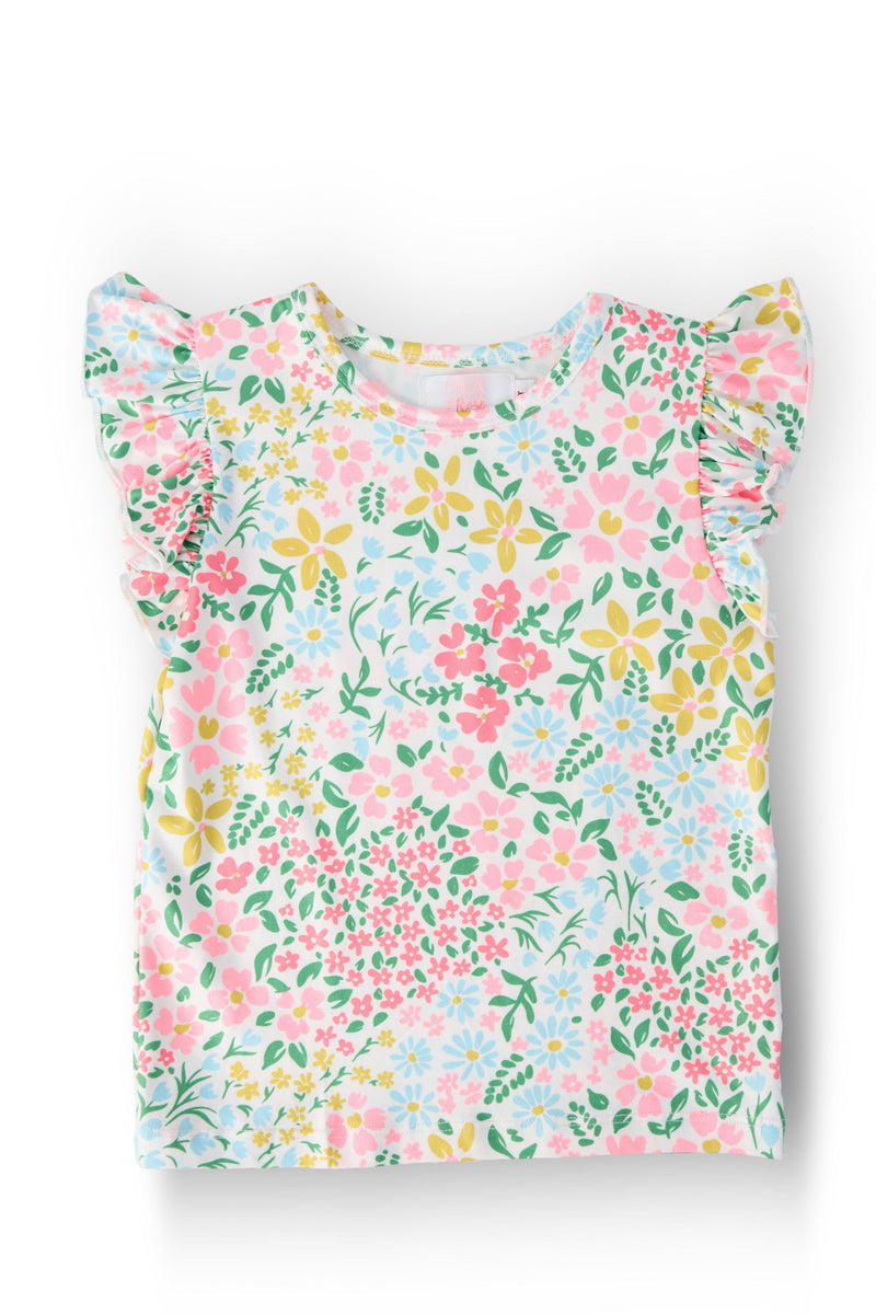 Daffodils S/S Ruffle Tee